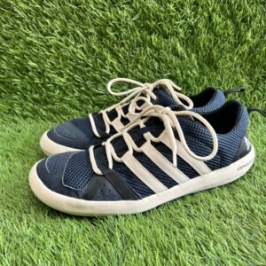 Adidas Climacool boat lace water shoes in white and grey