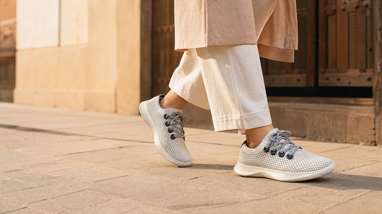 Home AI-generated on-feet sneaker from the current collection